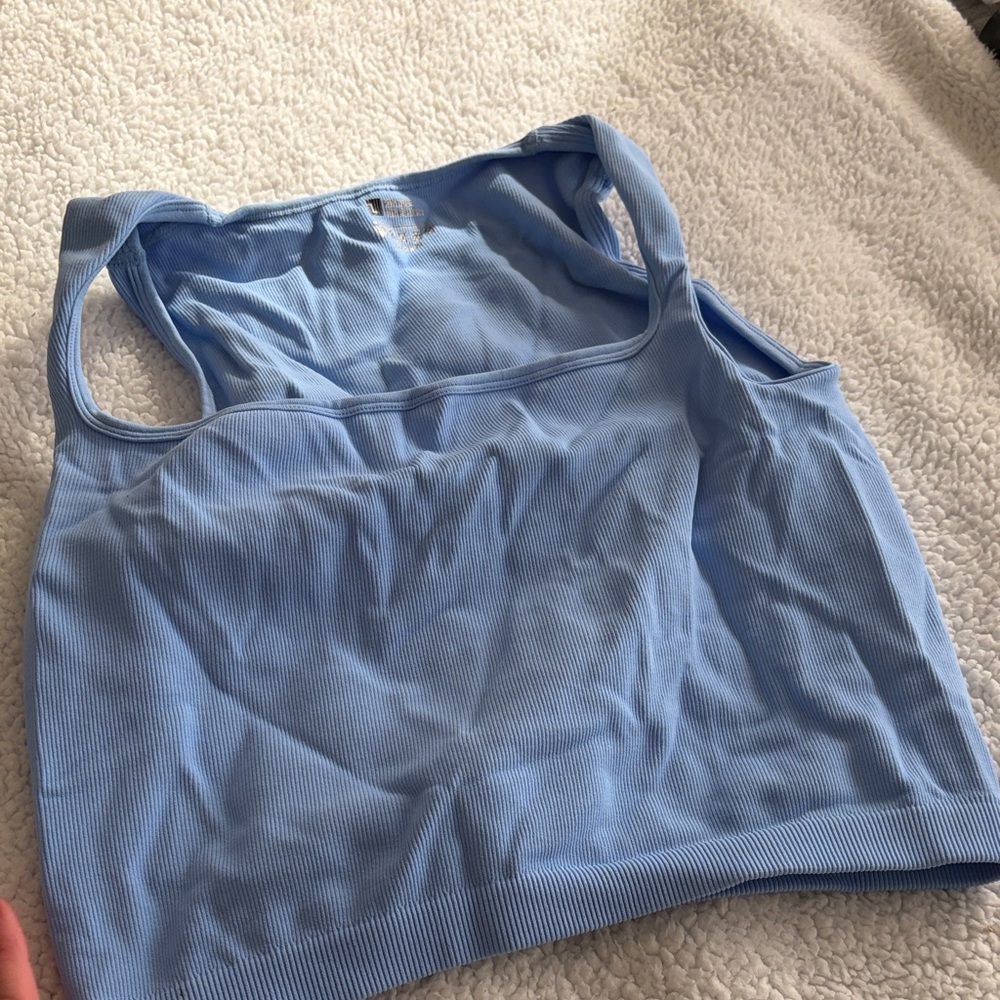 Light Blue Sports Bra